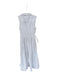 Rosetta Getty Size 4 White Cotton Sleeveless Collagen Button Down Maxi Dress White / 4