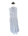 Rosetta Getty Size 4 White Cotton Sleeveless Collagen Button Down Maxi Dress White / 4