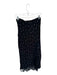 A.L.C. Size S Black & White Viscose Side Zip Polka Dot Lace Detail Maxi Skirt Black & White / S