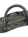 Celine Black & Brown Leather Logo Top Handle Boston Bag Bag Black & Brown / M