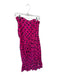 Derek Lam 10 Crosby Size 2 Pink & blue Viscose One Shoulder Polka Dot Dress Pink & blue / 2