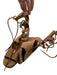 Chloe Shoe Size 36 Brown Suede Wedge Gladiator Lace Up Sandals Brown / 36