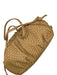 Cleobella Light Brown Leather Basket Weave Hinge Crossbody Bag Light Brown / S