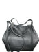 ALLSAINTS Black Leather Top Handle Crossbody Strap Magnetic Close Crossbody Bag Black / M