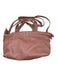 Madewell Mauve Leather Top Handles Crossbody Strap Drawstring Bag Mauve / S