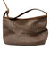 Vince Brown & Cream Leather & Canvas Shoulder Strap Woven shoulder bag Bag Brown & Cream / S