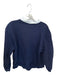 Sea New York Size Est M Navy & white Cotton Long Sleeve Collar Sweatshirt Navy & white / Est M