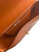 Zac Posen Rust Vegan Leather Front Flap Chain Strap Crossbody Bag Rust / S