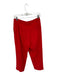 A.L.C. Size 6 Red Viscose High Waist Button Fly Trouser Pants Red / 6