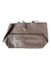 Tory Burch Gray Leather Pebbled Top Handles Tote Bag Gray / L