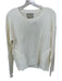 Tuckernuck Size S Cream Acrylic Blend Long Sleeve Knit Sweater Cream / S