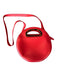 Loeffler Randall Red & Brown Leather Tortoise shell Round Crossbody Bag Red & Brown / S