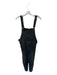 We The Free Size 26 Charcoal Cotton Blend Sleeveless Wide Leg Raw Hem Overalls Charcoal / 26