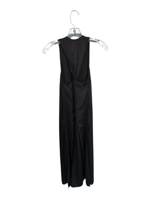 Rosetta Getty Size 2 Black Sleeveless Slits Maxi Dress Black / 2