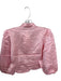 Kitri Size 4 Pink & Red Viscose Blend Long Balloon Sleeve Flower Application Top Pink & Red / 4