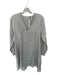 Beaumont Organic Size Est L Light Gray Hemp & Wool Blend Long Sleeve Dress Light Gray / Est L