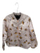 Storm and Marie Size M Blush & Yellow Polyester jaquard Ginkgo Leaves Jacket Blush & Yellow / M