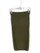 Rita Row Size M Olive Green Cotton Elastic Waist Knit Maxi Skirt Olive Green / M