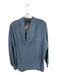 Beaumont Organic Size L Blue recycled cotton Wool Blend Hood Knit Sweater Blue / L