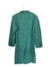 Blanca Size S/M Aqua & Green Polyester Blend Houndstooth Double Breast Coat Aqua & Green / S/M