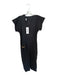 Diarte Size S Black Cotton Cap Sleeve Back Zip Wide Leg Belt Incl. Jumper Black / S