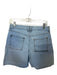 TT Studios Size 27 Light Wash Cotton High Waist Side Slits Denim Shorts Light Wash / 27