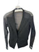 Theo the Label Size XS Black Polyester Blend Sheer Sleeves 1 Button Jacket Black / XS