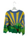 Louche Size 8 Blue & Yellow Viscose Blend Long Sleeve Sun Trees Sweater Blue & Yellow / 8