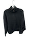 Blanca Size S/M Black Mohair Blend Funnel Neck Half Zip Knit Sweater Black / S/M