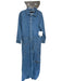 TT Studios Size S Med Light Wash Cotton Blend Long Sleeve Snap buttons Jumper Med Light Wash / S