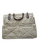 Silver Lake Club NWT Tan & Brown Canvas & Leather Top Handle Buckles Men's Bag Tan & Brown
