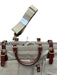 Silver Lake Club NWT Tan & Brown Canvas & Leather Top Handle Buckles Men's Bag Tan & Brown