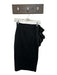 Theo the Label Size XS Black Neoprene Pleat Detail Stretch Mini Dress Black / XS