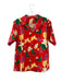 Outdoor Voices NWT Size XS Red & Green Polyester Blend Flowers Button Down Shirt XS