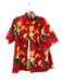 Outdoor Voices NWT Size M Red & Green Polyester Blend Flowers Button Down Shirt M