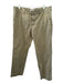 Prada Size 52 Khaki Cotton Men's Pants 52