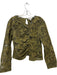 Joie Size S Olive Green Cotton Long Sleeve Woven Cropped Top Olive Green / S