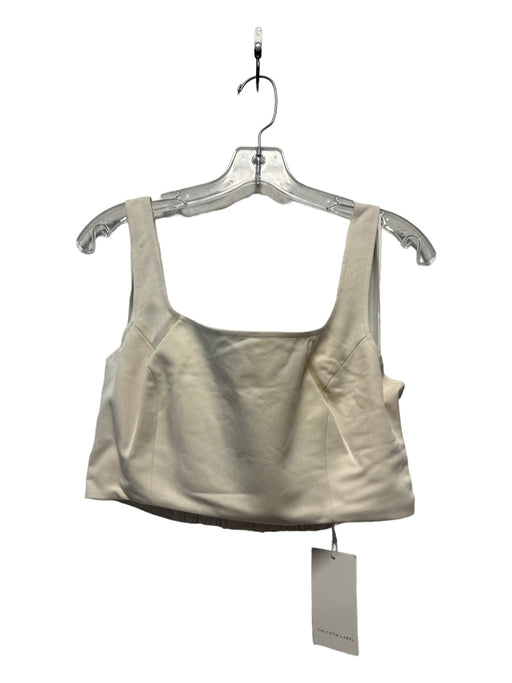 The Fifth Label Size L nude Polyester Blend Sleeveless Cropped Top nude / L