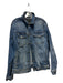 Zara Size L Dark Wash Cotton Denim Jacket Dark Wash / L