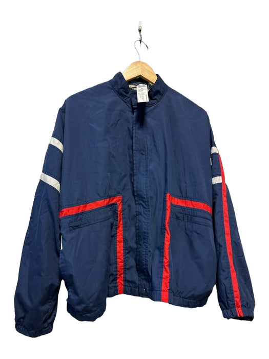 Christian Dior Vintage Size L Navy & Red Bomber Men's Jacket L