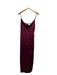 Hutch Size 2 Purple Polyester Spaghetti Strap Cowl Neck Gown Purple / 2