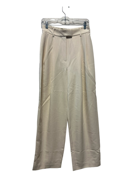 The Fifth Label Size S Bone Polyester Blend High Waist Pants Bone / S