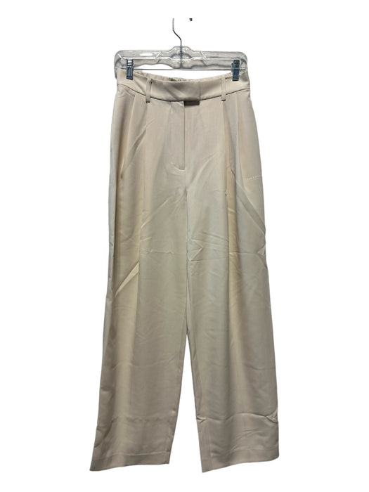 The Fifth Label Size S Bone Polyester Blend High Waist Pants Bone / S