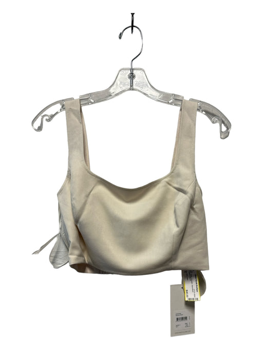 The Fifth Label Size S Bone Polyester Sleeveless Cropped Top Bone / S