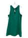 Trina Turk Size XXL Green Polyester Sleeveless Exposed Zip Shift Dress Green / XXL
