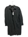 COS Size XS Black Lyocell Long Sleeve Button Down Shirt Dress Dress Black / XS