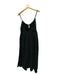 Ulla Johnson Size 8 Black Cotton Spaghetti Strap Waist band Maxi Dress Black / 8