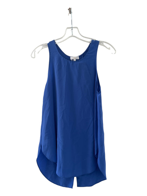 Wilfred Size XS Blue Silk Sleeveless Open Back Top Blue / XS