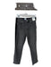 J. Crew Size 27 Gray & Black Cotton High Waist Side Stripe Jeans Gray & Black / 27