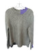 Helmut Lang Size M Gray & Purple Wool Blend Knit Long Sleeve Sweater Gray & Purple / M